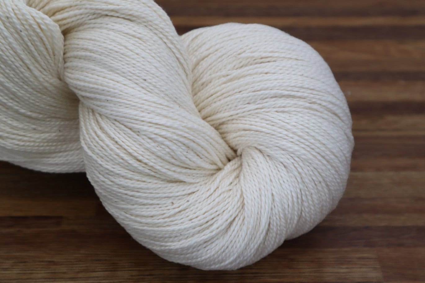 綿コーマ糸 3番手 生成シルケット 綛