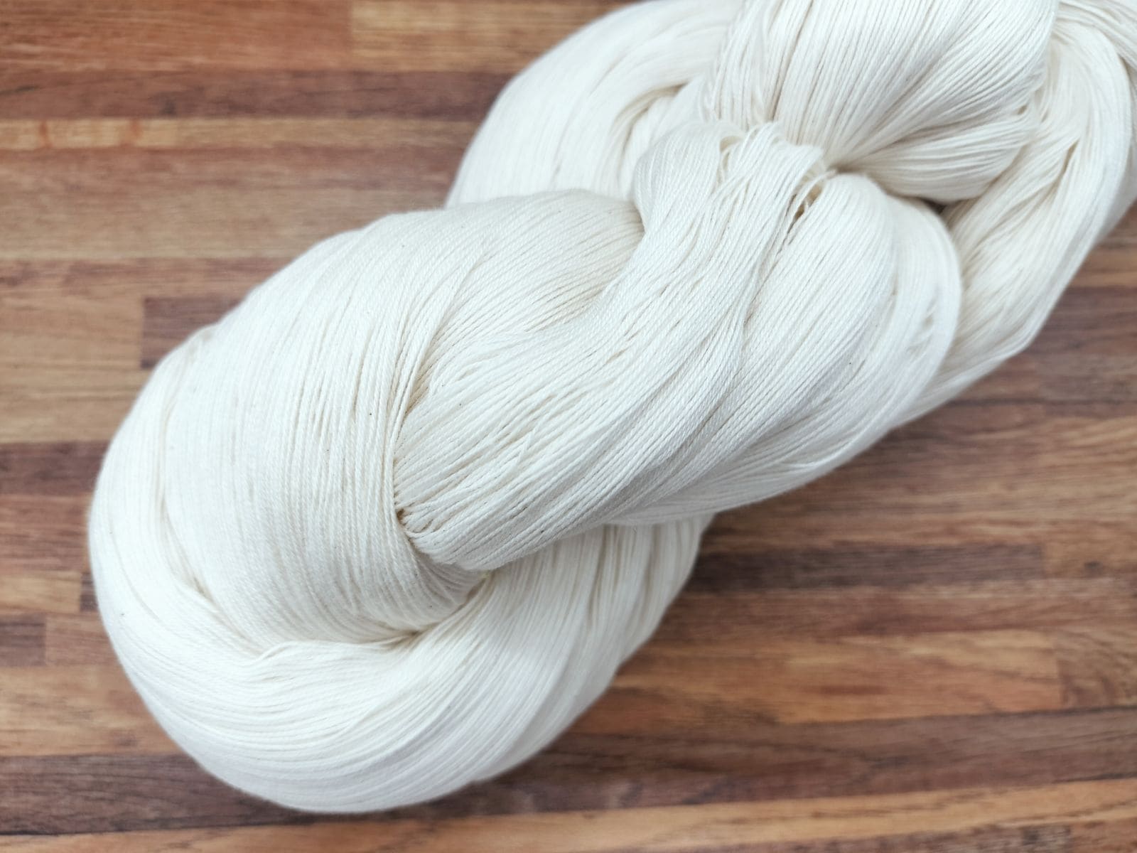 綿糸片撚(ｶｰﾄﾞ糸) 20番手 生成シルケット 綛