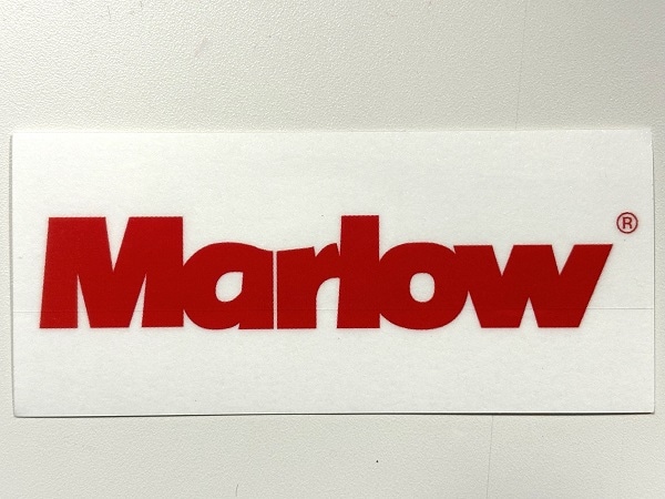 Marlow Ropes　クリアステッカー