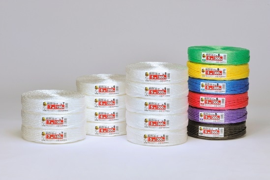 SKパワーロープ　№6　6ｍｍ×300ｍ（5巻入）