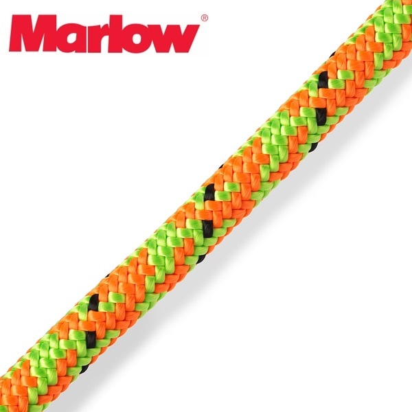 Marlow Ropes マーベリック 11.5mm×～ｍカット（オレンジ／ライムグリーン）
