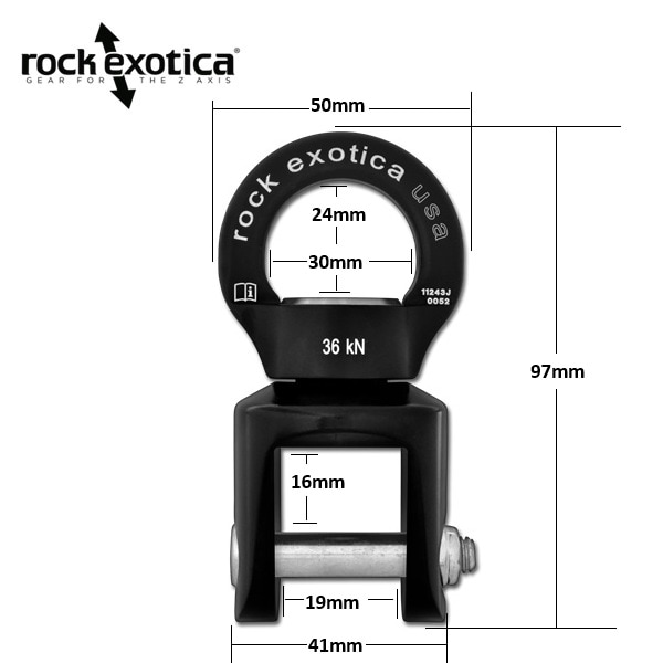 rockexotica　ローテーターシャックルスイベル