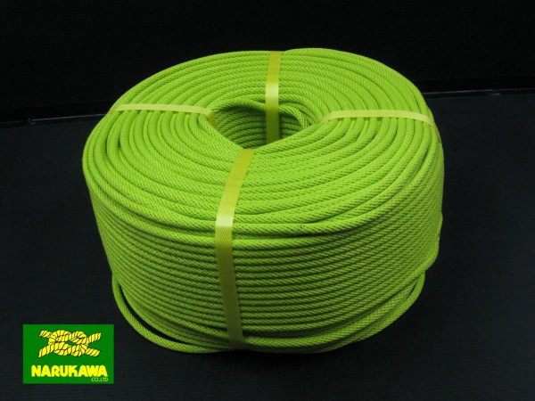 ポリエステルスパン金剛打8mm 若草