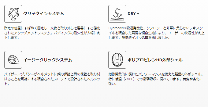 KASK ゼニス X コンボ(オレンジ)