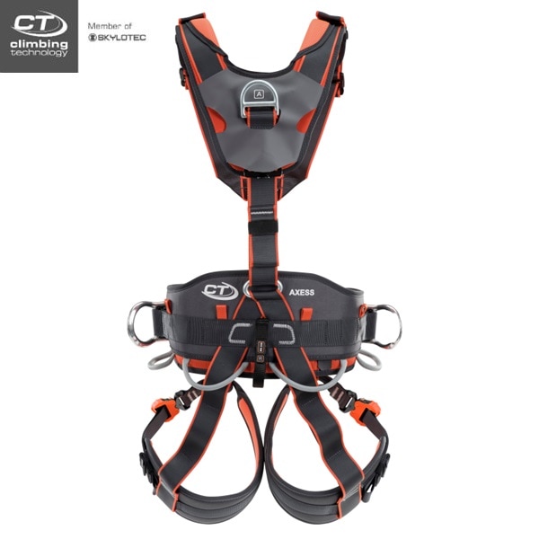 Climbing Technology CT フルボディ ハーネス アクセスQR M-L 7H164CD01 登山 クライミング 高所作業 レスキュー Climbing Technology アクセスQRアッセンダー