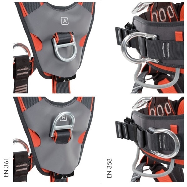 Climbing Technology CT フルボディ ハーネス アクセスQR M-L 7H164CD01 登山 クライミング 高所作業 レスキュー Climbing Technology アクセスQRアッセンダー