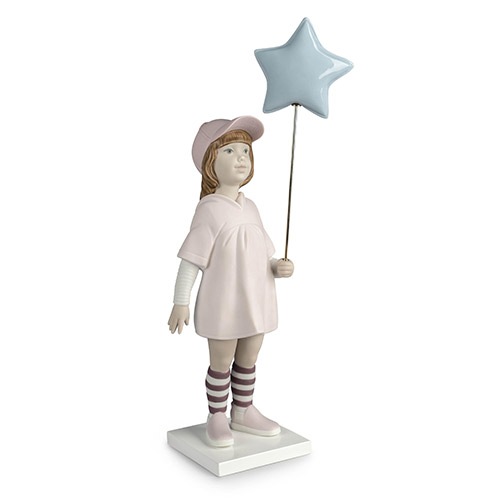 リヤドロ LLADRO No.9449 『星を追って =Annual Piece= 』 2020年限定制作作品-ナルラウェブショップ