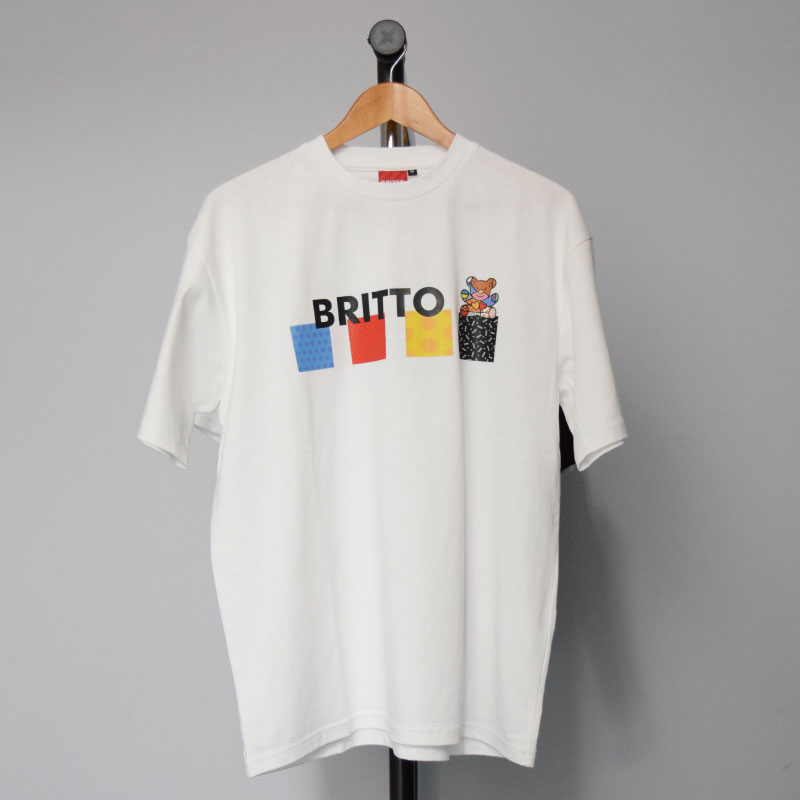 BRITTO　Tシャツ（半袖）　772101｜WHITE｜ロメロブリット