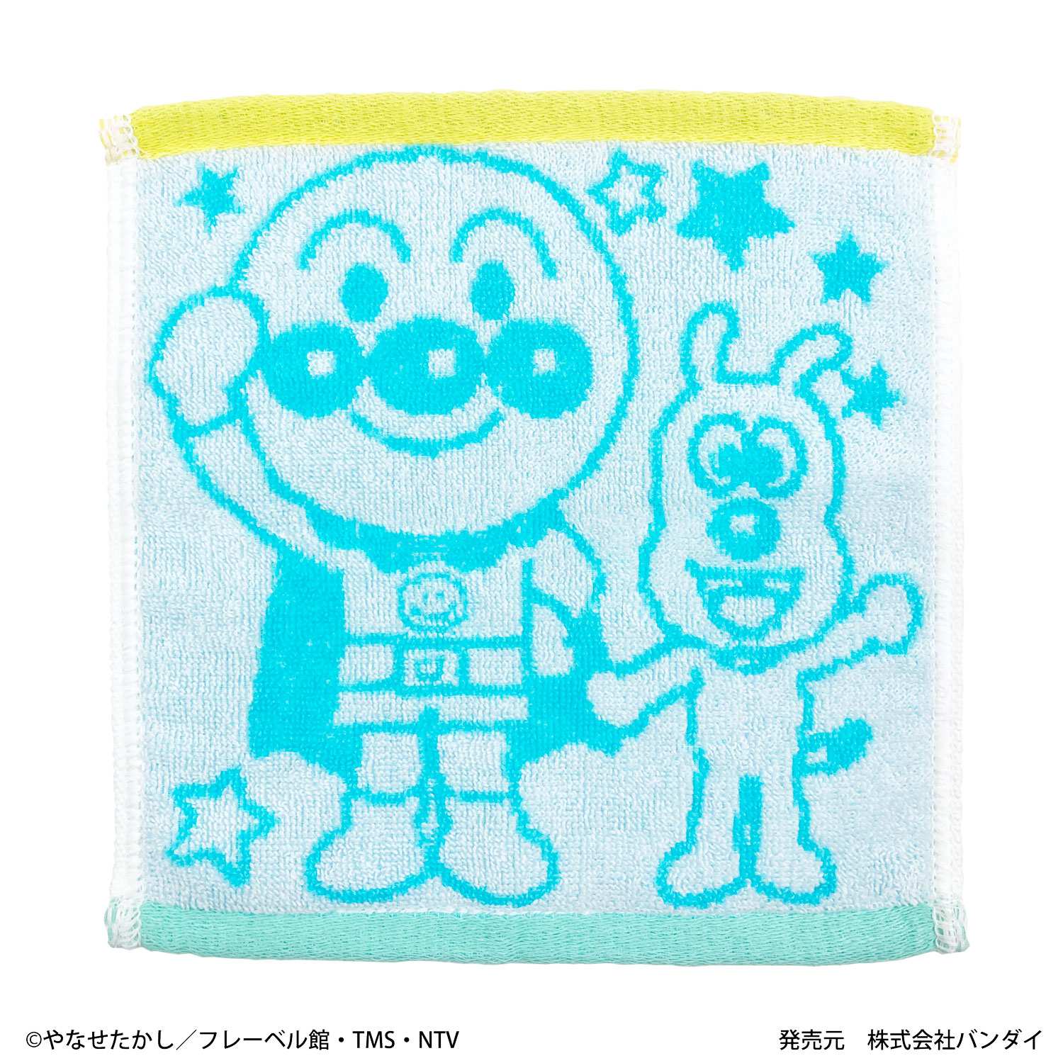 アンパンマン　日本製ジャガード　ミニタオル　綿100％