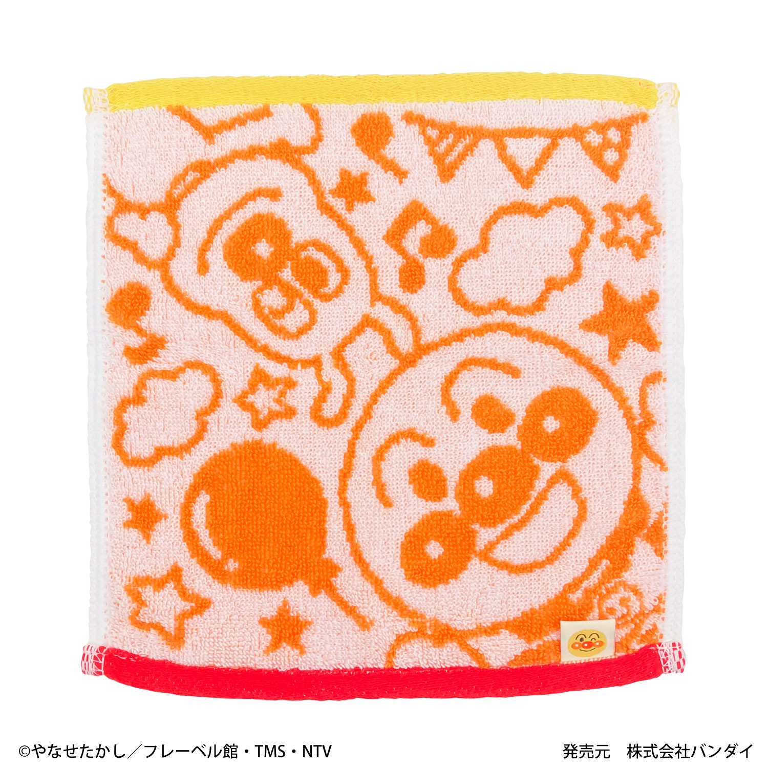 アンパンマン　日本製ジャガード　ミニタオル　綿100％