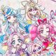名探偵プリキュア！｜ループ付きハンドタオル｜追加柄｜3枚組