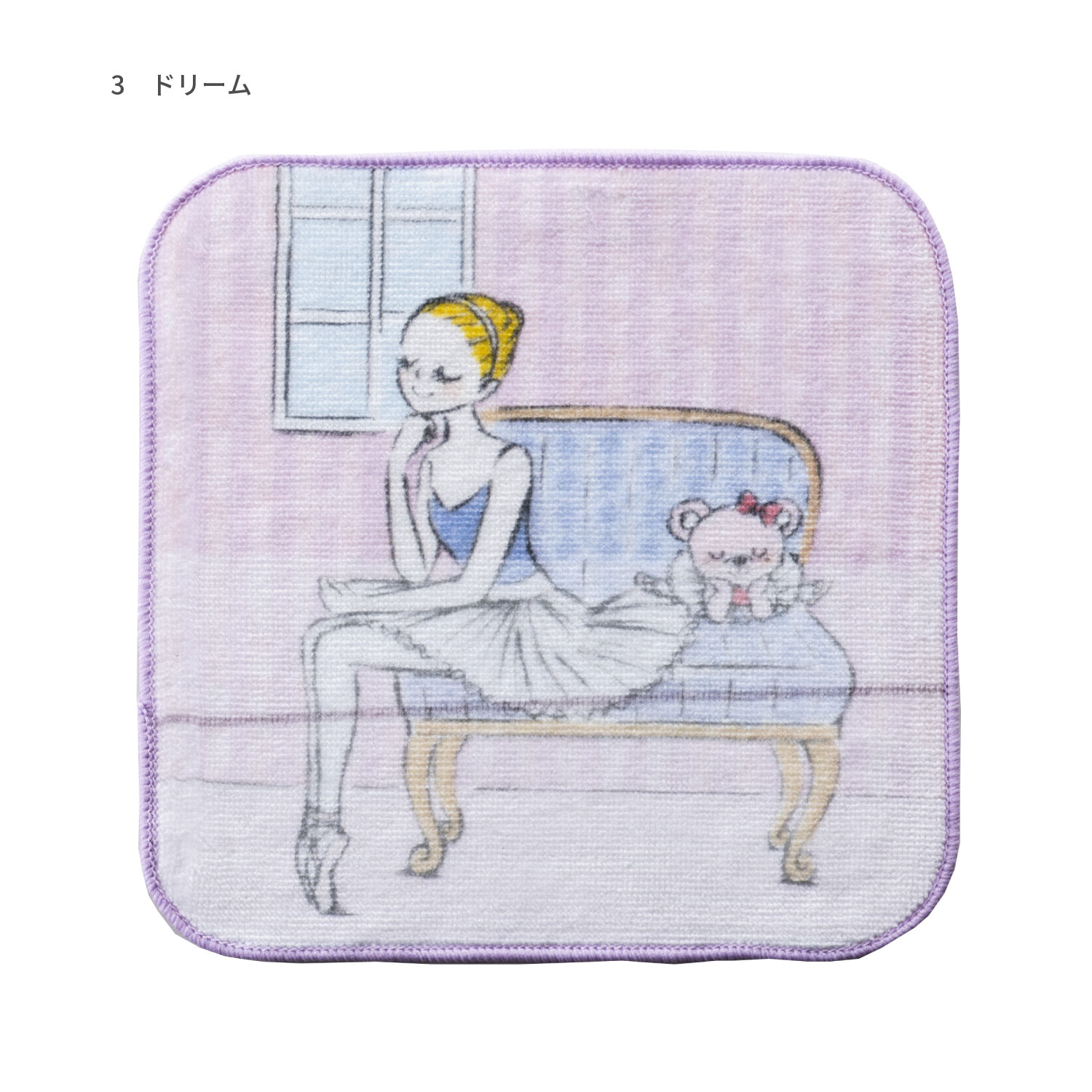 イツコルベイユ　プチタオル　約16×16cm