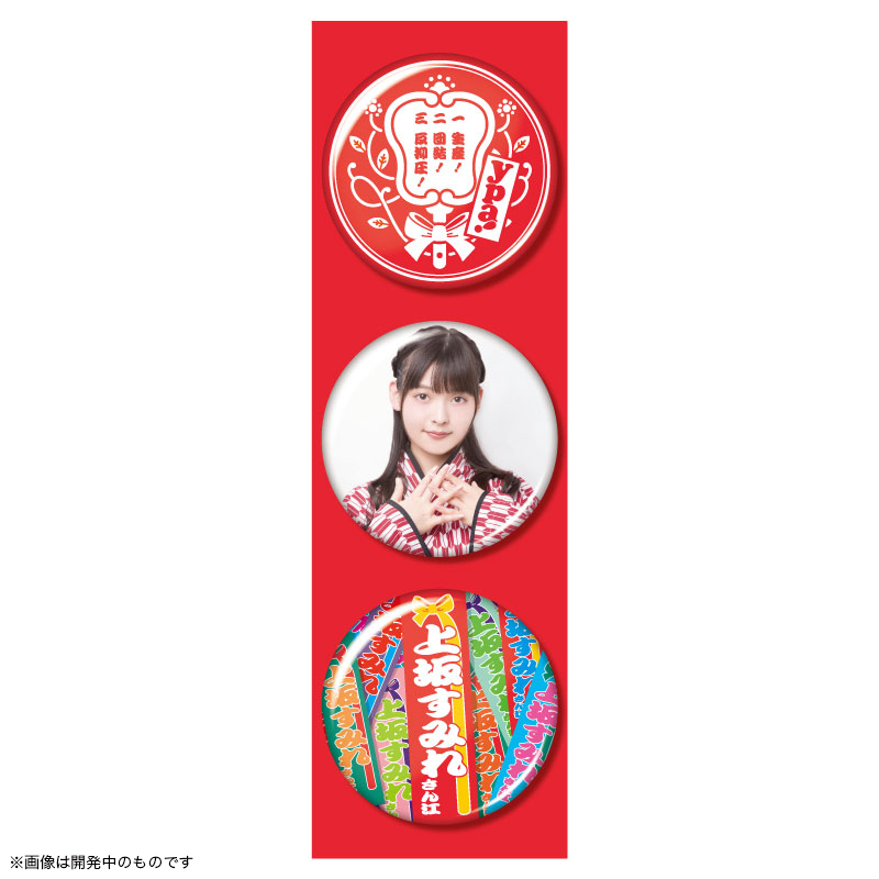 上坂すみれ おみやげ缶バッジ3個セット【販売終了】 | 特集から