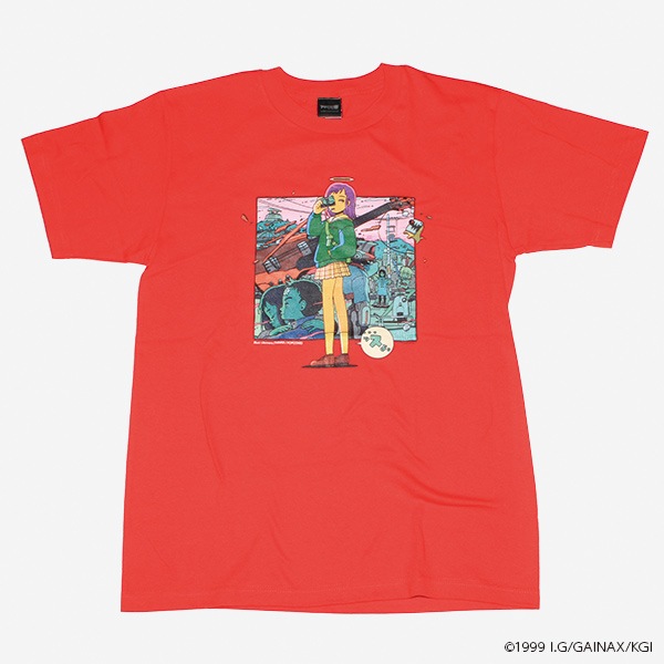 フリクリ　tシャツ フリクリ Tシャツ Lサイズ FLCL アニメTシャツ 海外 両面