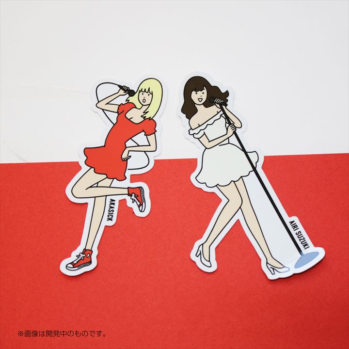 ライブナタリー201811 ステッカー（愛理＆理姫セット）【販売終了