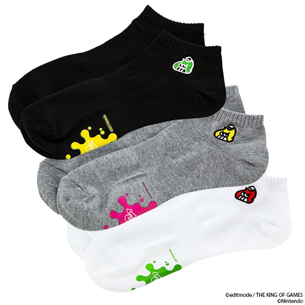 The King Of Games スプラトゥーン2 ヤキフグソックス 特集から探す The King Of Games ナタリーストア