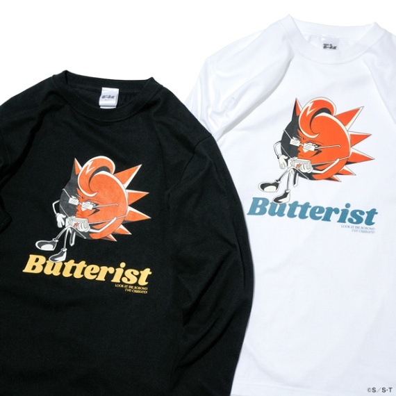 ボボボーボ・ボーボボ “Butterist”ロングスリーブTシャツ | 特集から  
