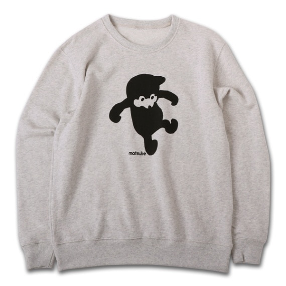 まみちゃん　ドレーナー Tom and Jerry サガラ刺繍トレーナー メンズ