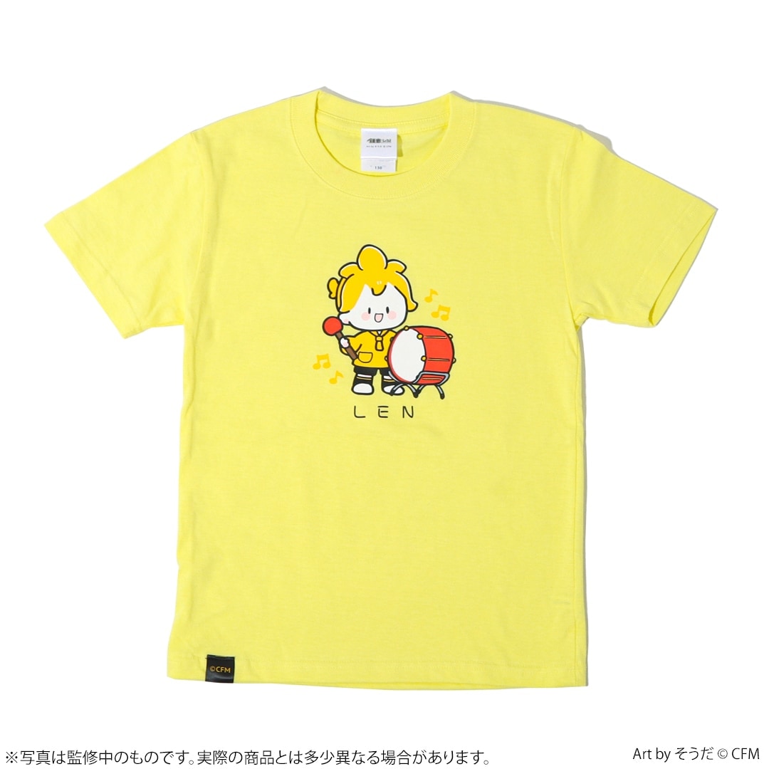 初音ミク ぴあぷろきっず！ Tシャツ かがみねれん（こどもサイズ