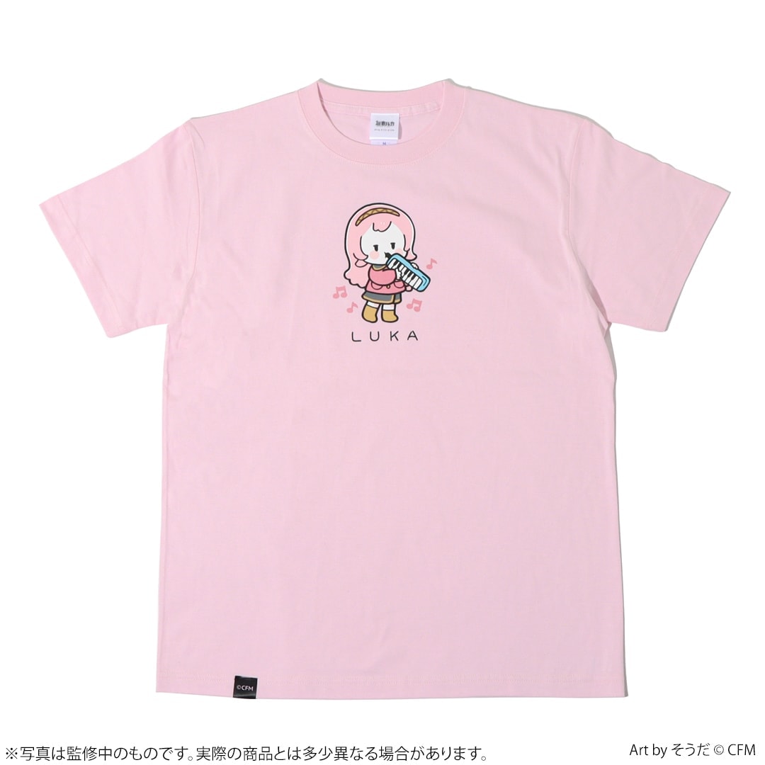 ピアプロ 初音ミク 巡音ルカ ナタリーストア Tシャツ Mサイズ 初音ミク ぴあぷろきっず！ Tシャツ めぐりねるか ｜グッズ・Tシャツ