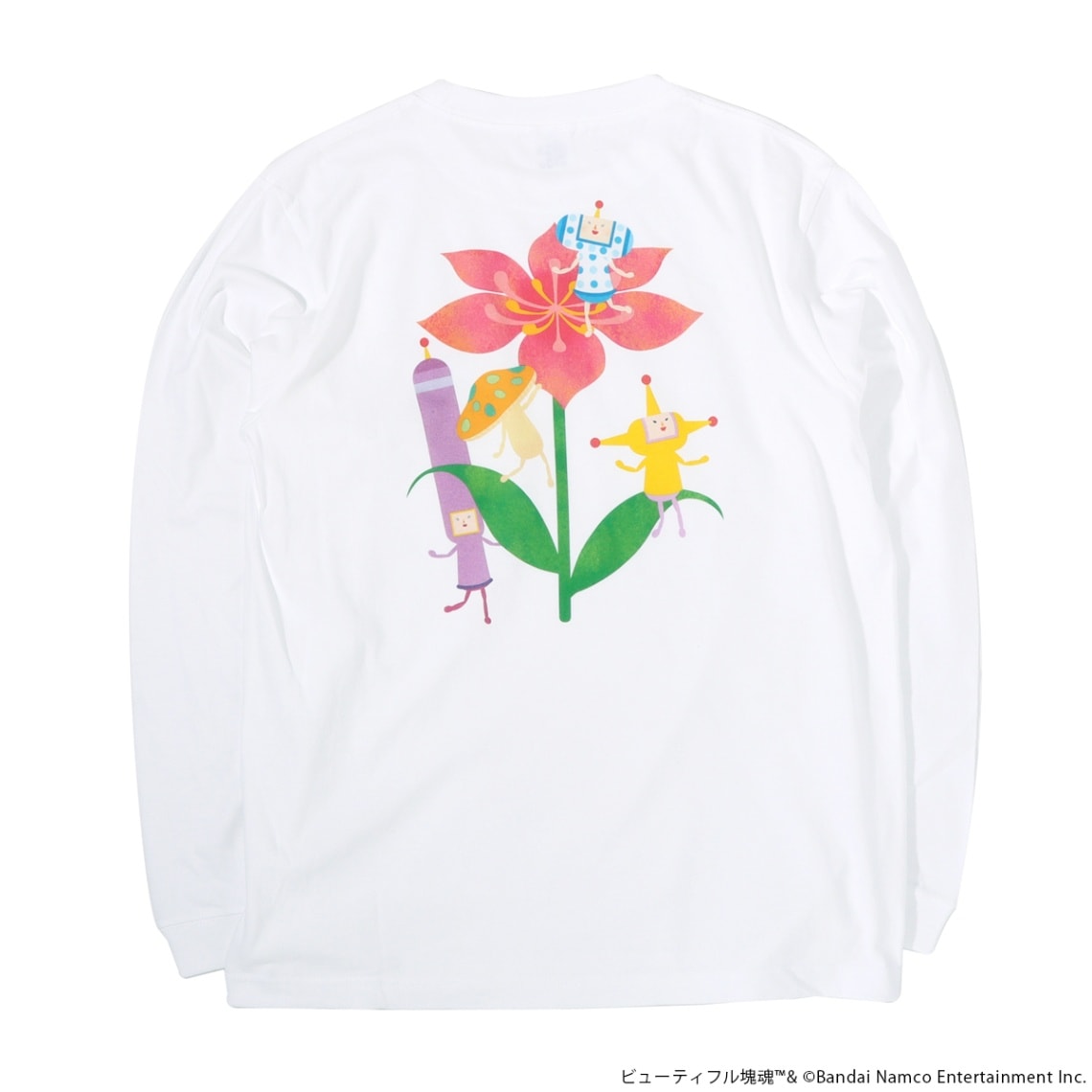 ビューティフル塊魂 お花とイトコのロングスリーブTシャツ | 特集から