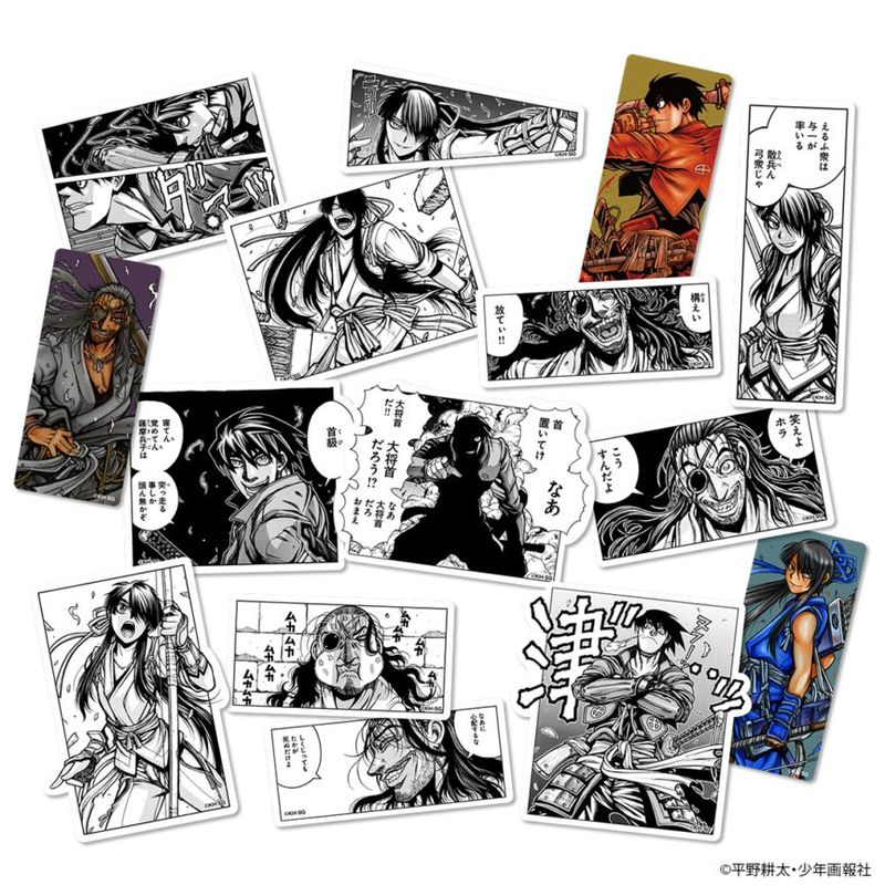 平野耕太☆大博覧會 HELLSING A3キャラファイングラフスパークル