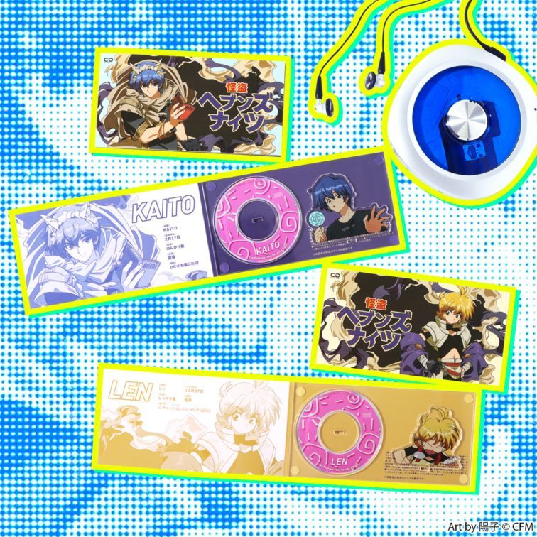 ナタリー 怪盗ヘブンズナイツ KAITO 鏡音レン 缶バッジ ナタリー 怪盗ヘブンズナイツ KAITO 鏡音レン 缶バッジ