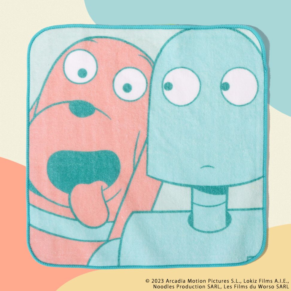 映画「ロボット・ドリームズ」 ドッグ&ロボット タオルハンカチ | 特集