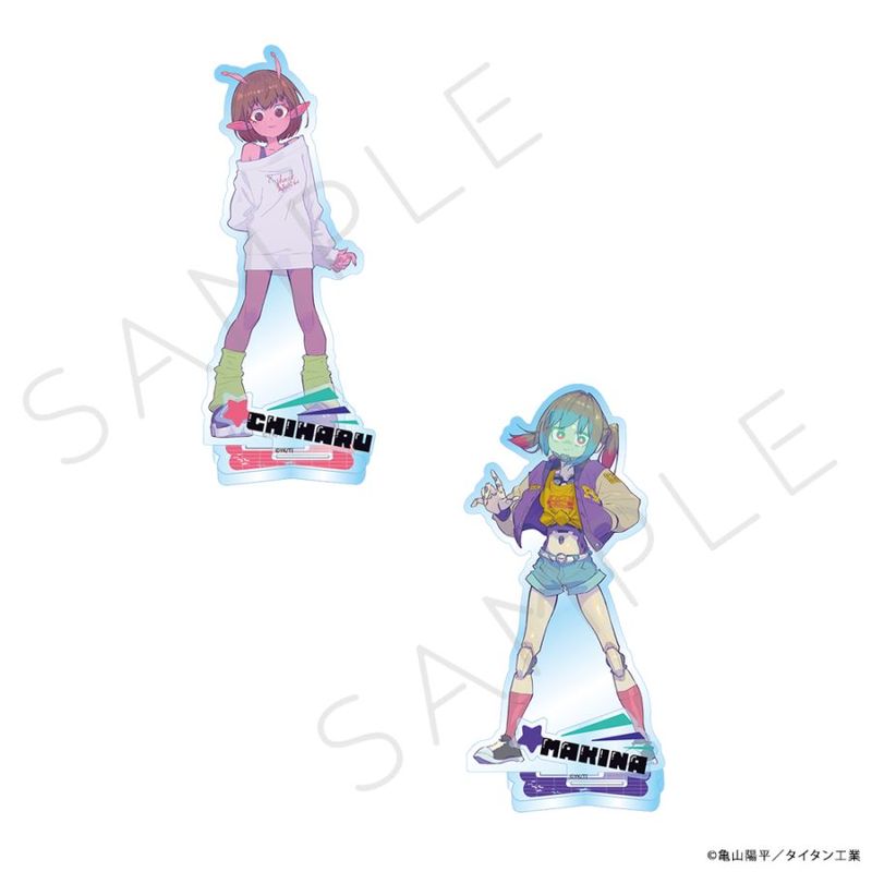 アニメ「銀河特急 ミルキー☆サブウェイ」 TシャツA（チハル
