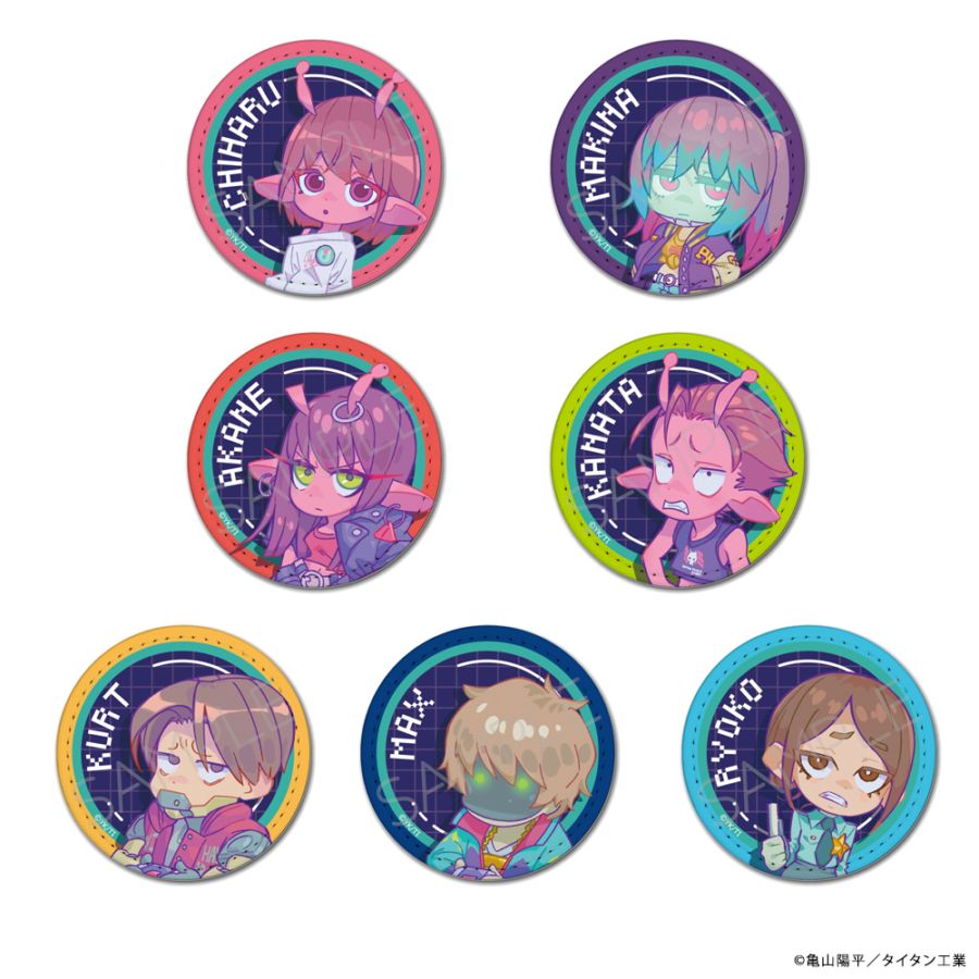 アニメ「銀河特急 ミルキー☆サブウェイ」 レザーバッジ | 特集