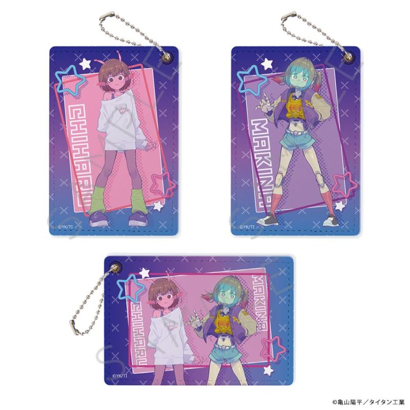 ミルキーサブウェイ TSUTAYA パーカー チハル マキナ アニメ「銀河特急 ミルキー☆サブウェイ」 TシャツA（チハル