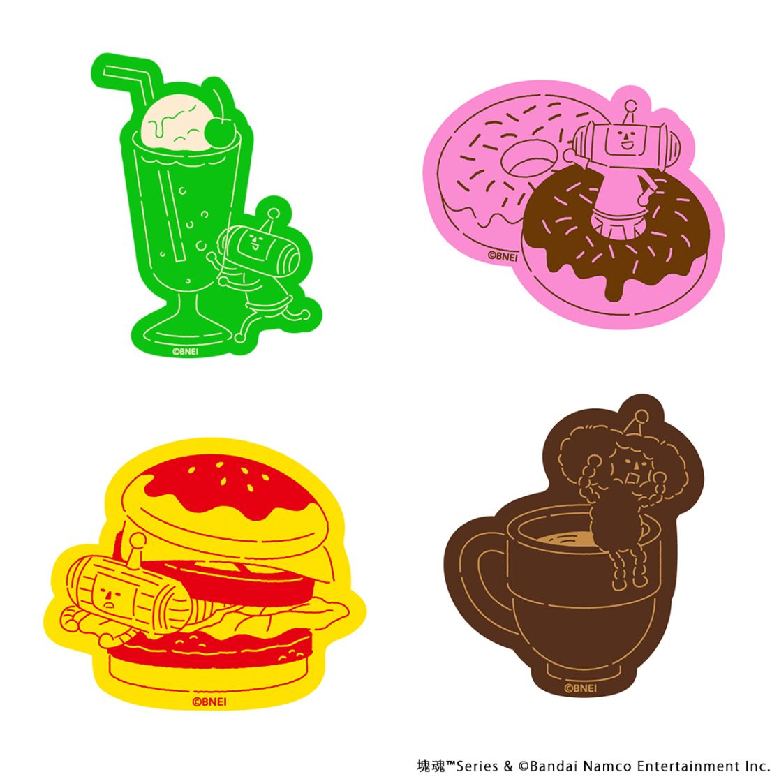 塊魂」シリーズ カフェステッカー | 特集から探す,「塊魂」シリーズ