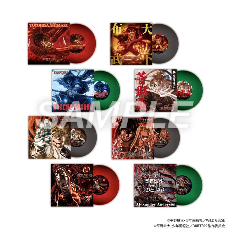 平野耕太☆大博覧會 HELLSING ランダム缶バッジ コンプリートセット