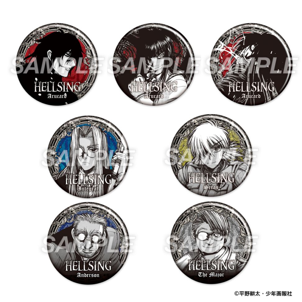 平野耕太☆大博覧會 HELLSING BIGグリッター缶バッジ | 特集から探す