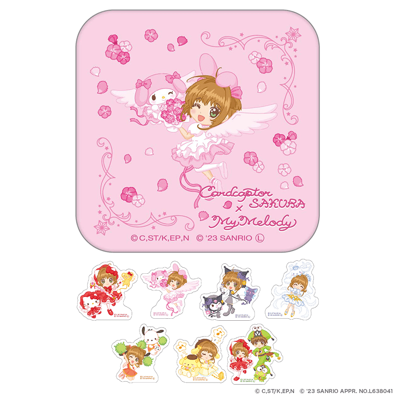 カードキャプターさくら×サンリオキャラクターズ クリップ付収納BOX