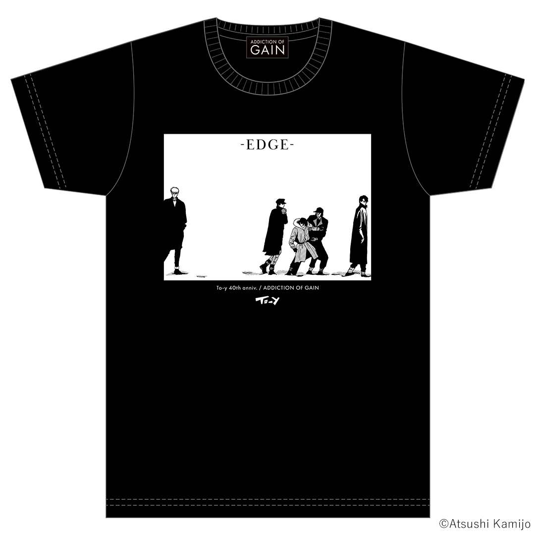 To-y 40th anniv. 「EDGE」Tshirt | 特集から探す,To-y 40th anniv