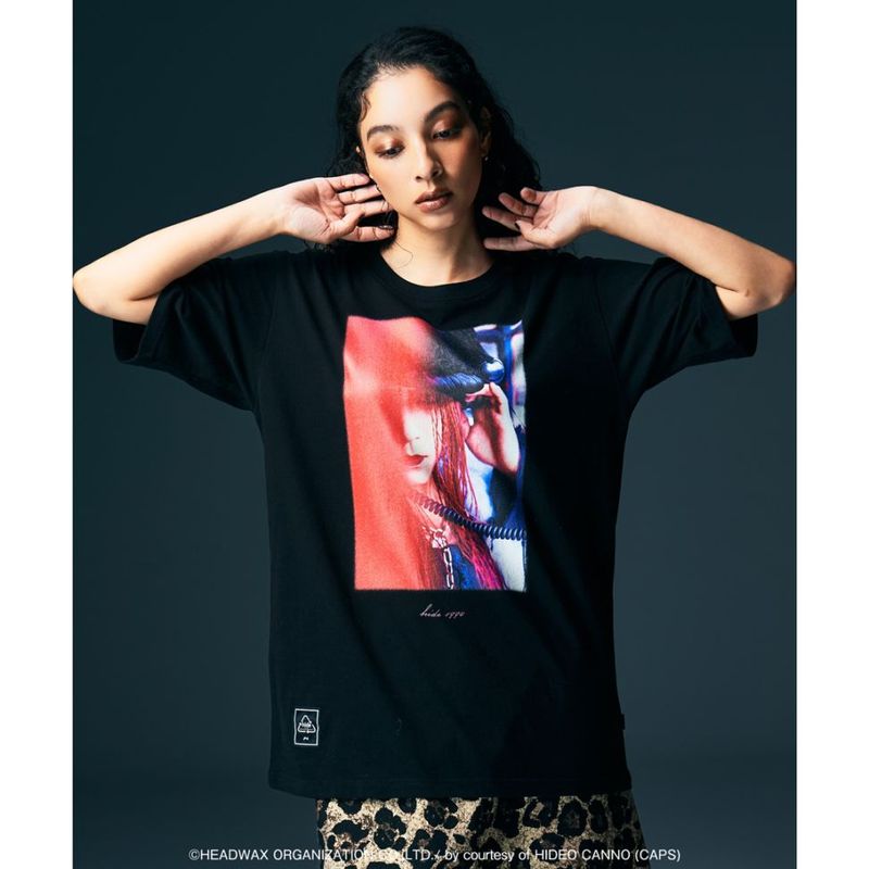 hide �� glamb hide Red Gradation T-Shirt