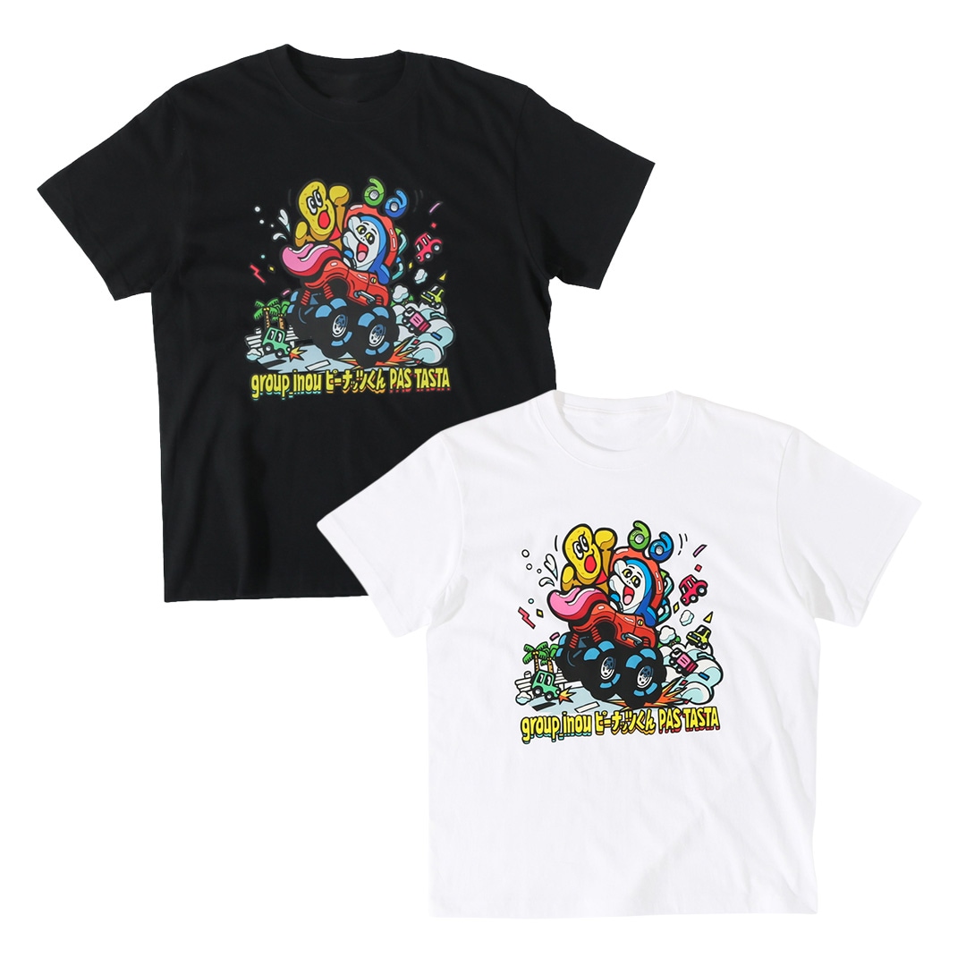ライブナタリー “group_inou × ピーナッツくん × PAS TASTA” Tシャツ