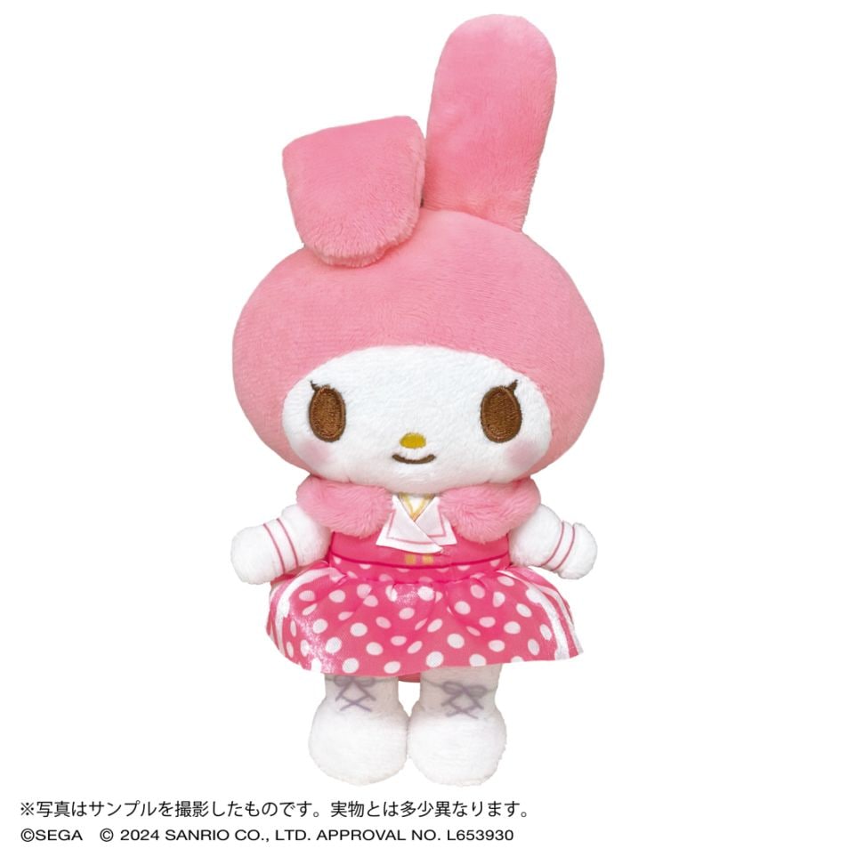 オシャレ魔女 ラブ and ベリー×サンリオキャラクターズ ぬいぐるみ