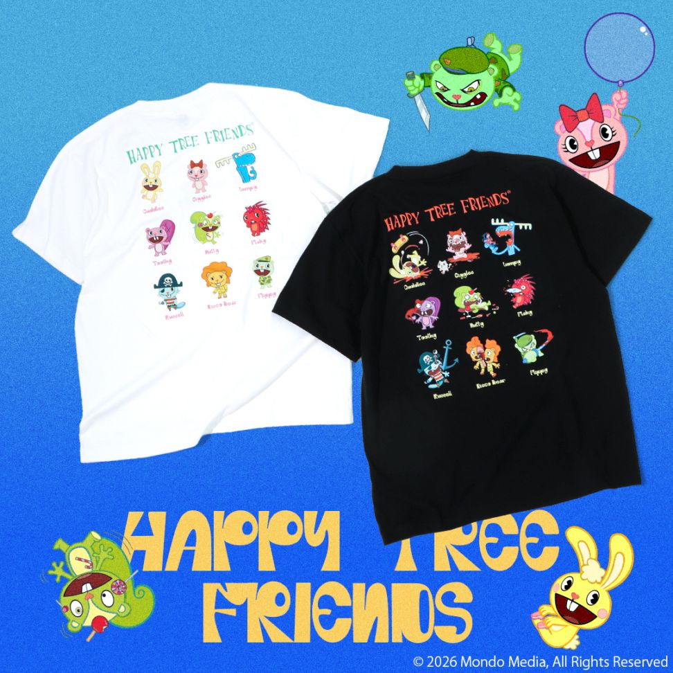 ハッピーツリーフレンズ Living Di*d Tシャツ | 特集から探す,ハッピー