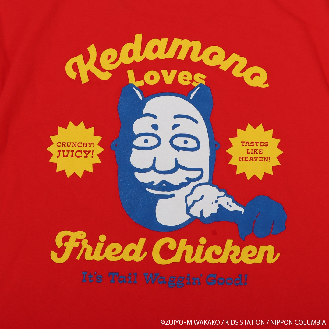 �ݥԡ����ѥե����ޡ� KEDAMONO LOVES CHICKEN T�����
