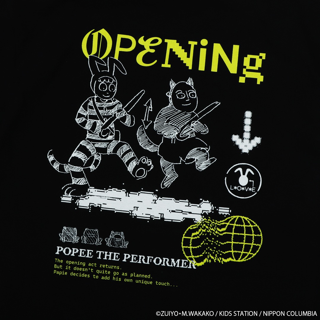 ポピーザぱフォーマー OPENING 絵コンテ Tシャツ | 特集から探す