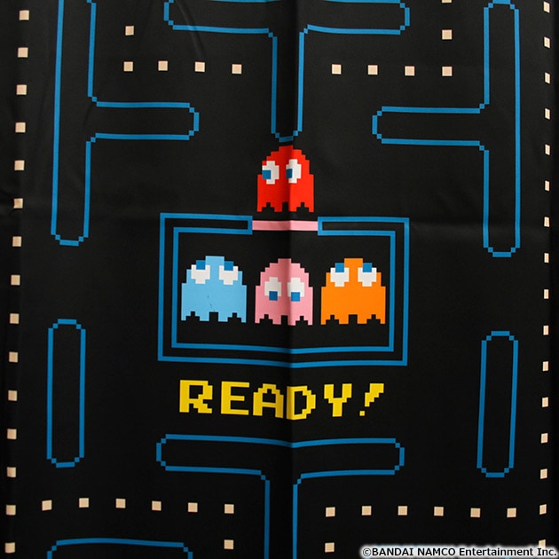 新品未開封パックマン遮光カーテンバンダイナムコレトロゲーム