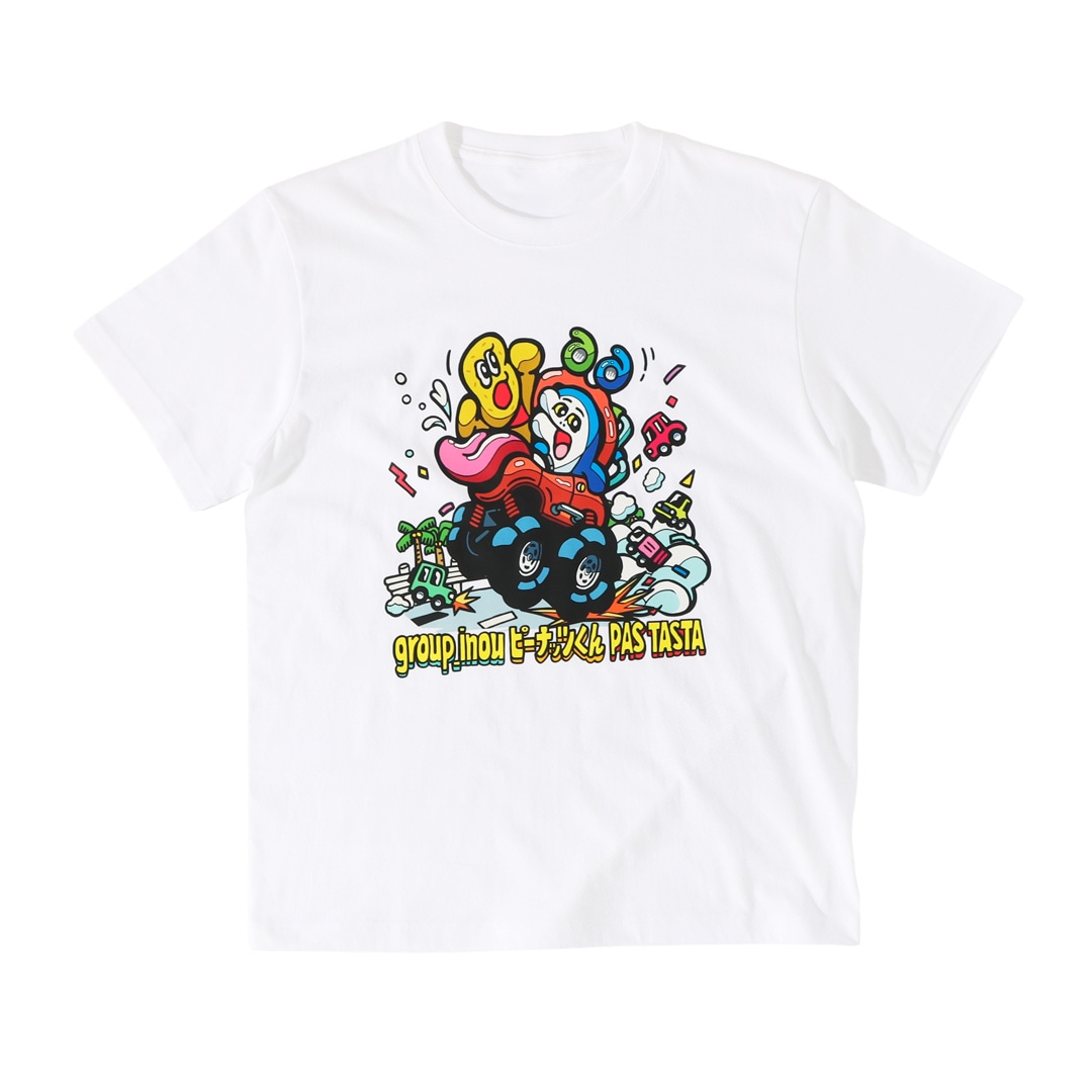 ライブナタリー “group_inou × ピーナッツくん × PAS TASTA” Tシャツ