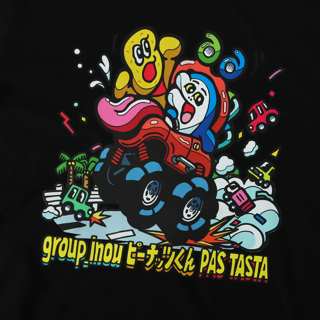 ライブナタリー “group_inou × ピーナッツくん × PAS TASTA” Tシャツ