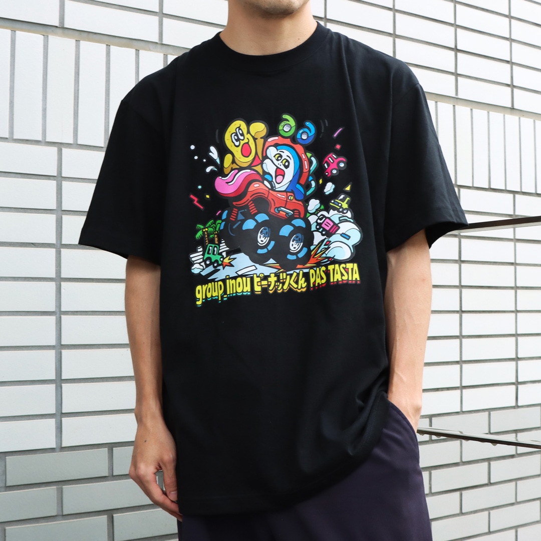 ライブナタリー “group_inou × ピーナッツくん × PAS TASTA” Tシャツ
