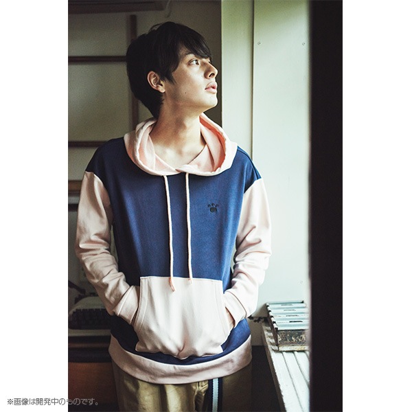 harapeco商店×ZOZOTOWN×ナタリーストア バイカラーフーディー【販売