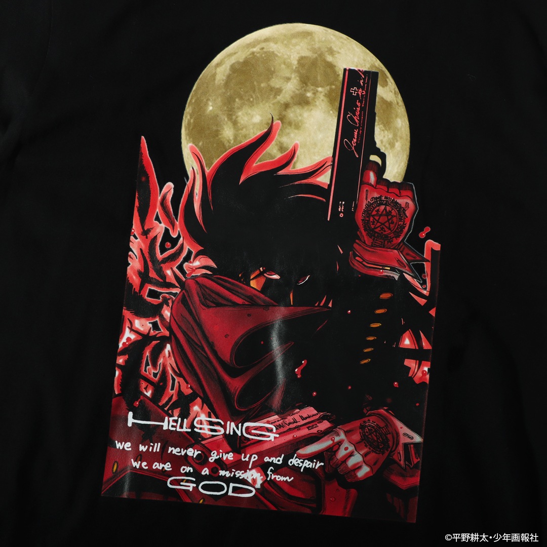 平野耕太☆大博覧會 HELLSING フルカラープリントTシャツ アーカード