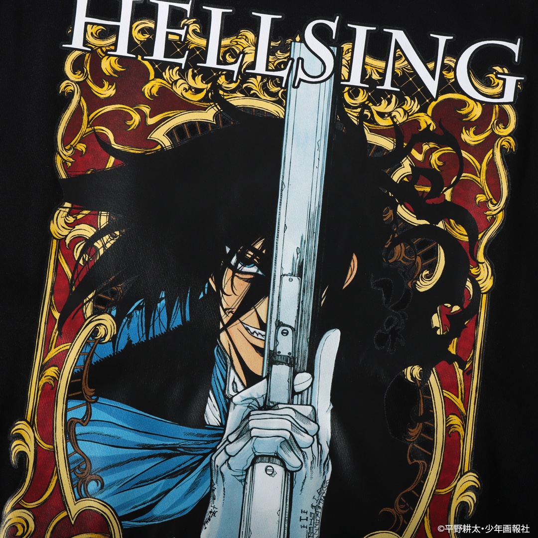 平野耕太☆大博覧會 HELLSING フルカラープリントTシャツ アーカード