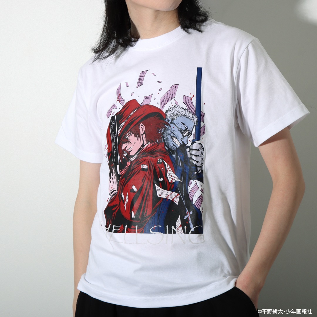 平野耕太☆大博覧會 HELLSING フルカラープリントTシャツ アーカード